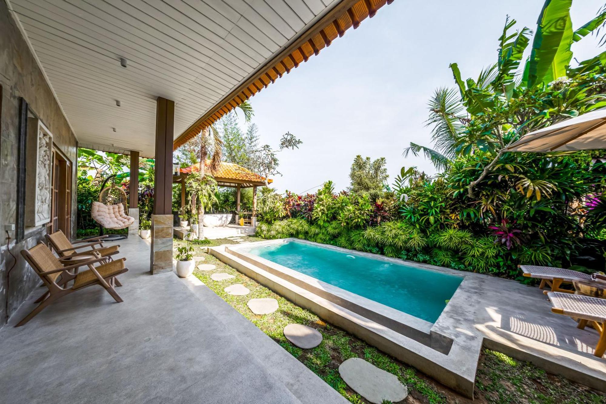 Nyaman Villas By Evdekimi Ubud Kamer foto